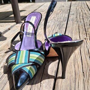 Vintage Christian Lacroix slingbacks